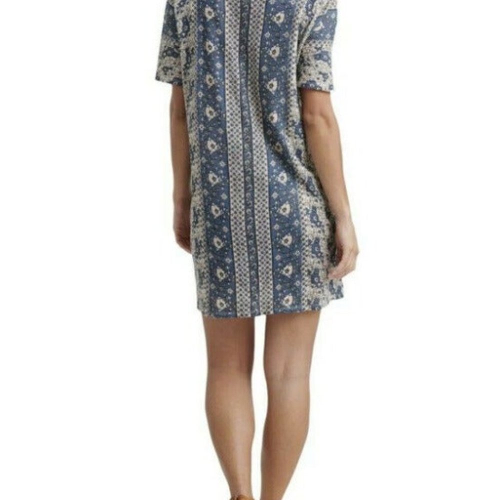 Lucky Brand T-Shirt Dress Floral Women S - Picture 3 of 6